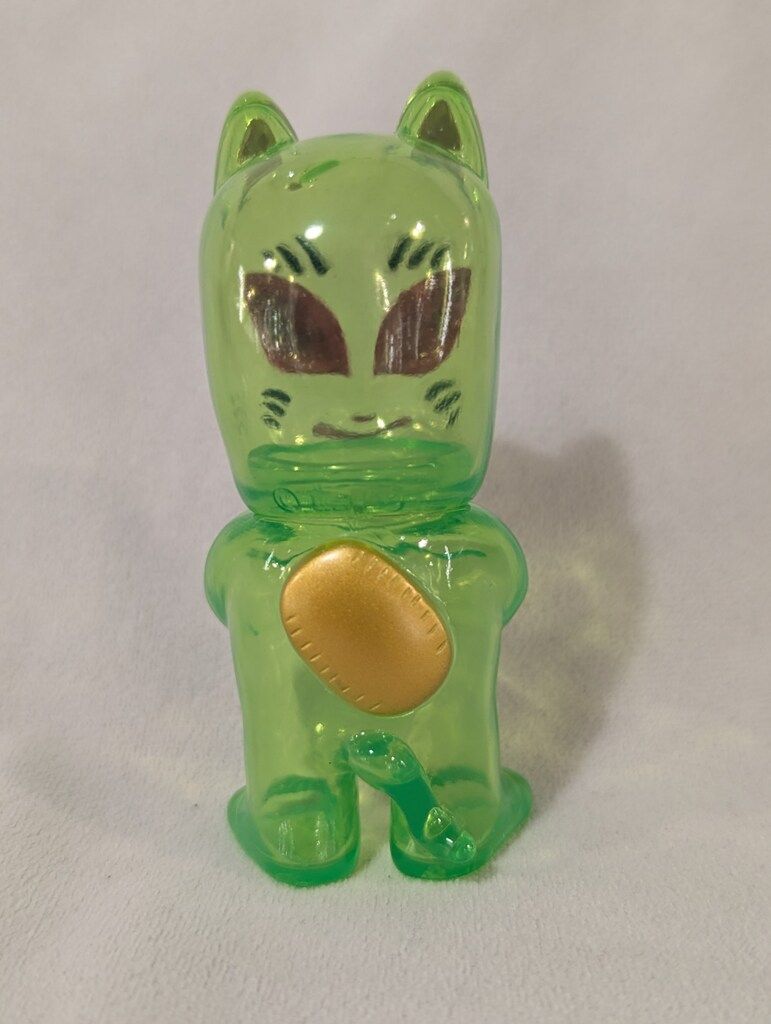 ゴッコ堂 REALHEAD 稲荷キッド クリアグリーン成型 - メルカリ