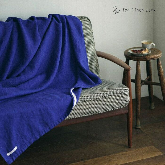 リネン ブランケット ベージュ イリス fog linen work フォグリネンワーク LHT647-56 ブランケット 麻 リネン 夏 ブランケット コットン ファブリック ひざ掛け マルチクロス マルチカバー