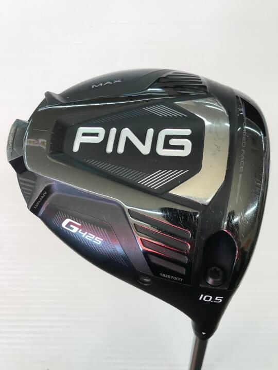 ピン G425 MAX 10.5度 ATTAS DAAAS 5 Sフレックス ドライバー 中古