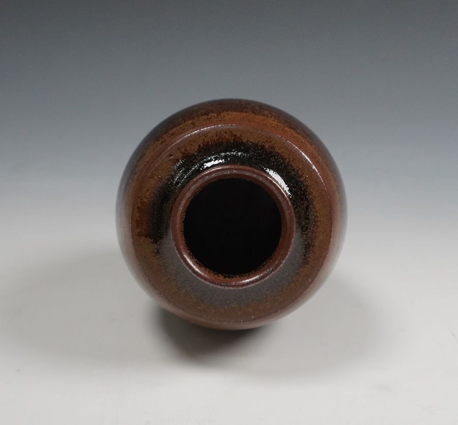 尾中 市野信水窯 丹波焼 肩衝茶入 道元緞子仕覆添 共箱 茶道具 - メルカリ