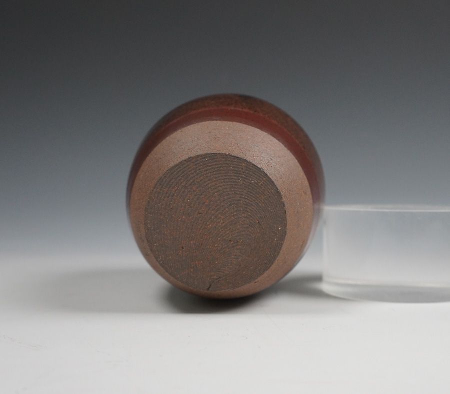 尾中 市野信水窯 丹波焼 肩衝茶入 道元緞子仕覆添 共箱 茶道具 - メルカリ