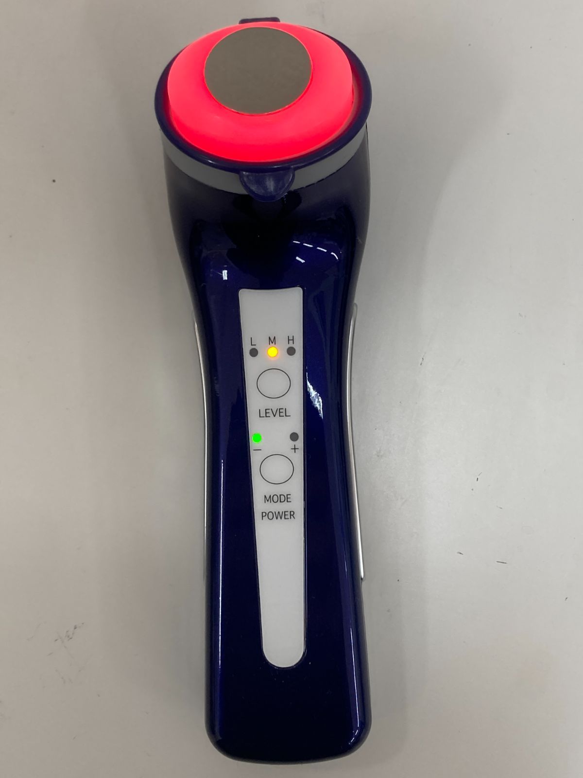 新品・未使用 Ability Riser 美顔器 AR ネイビー 充電器・箱付き