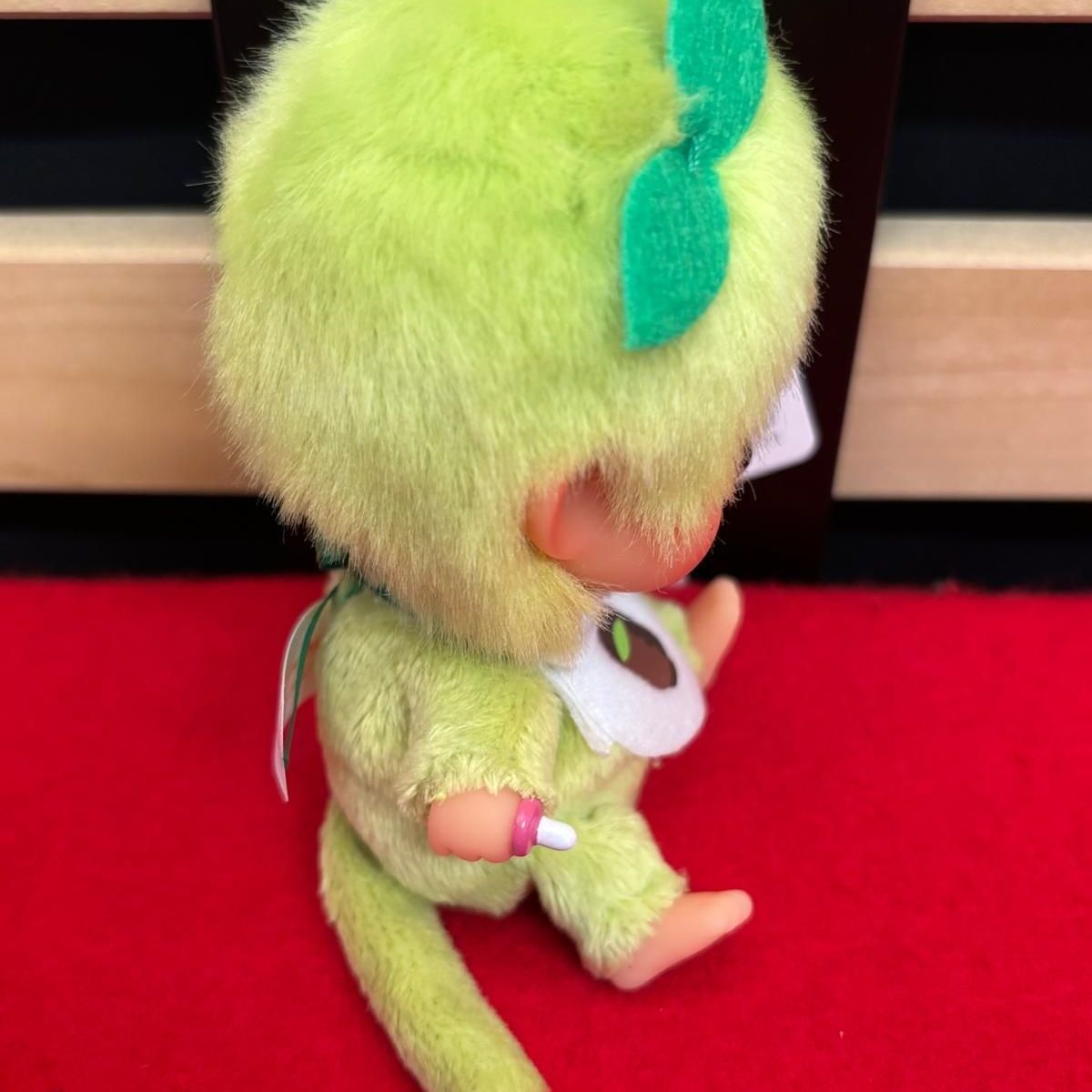 抹茶モンチッチ 顔でかSSサイズ キーチェーン 男の子 かわいいkawaii 