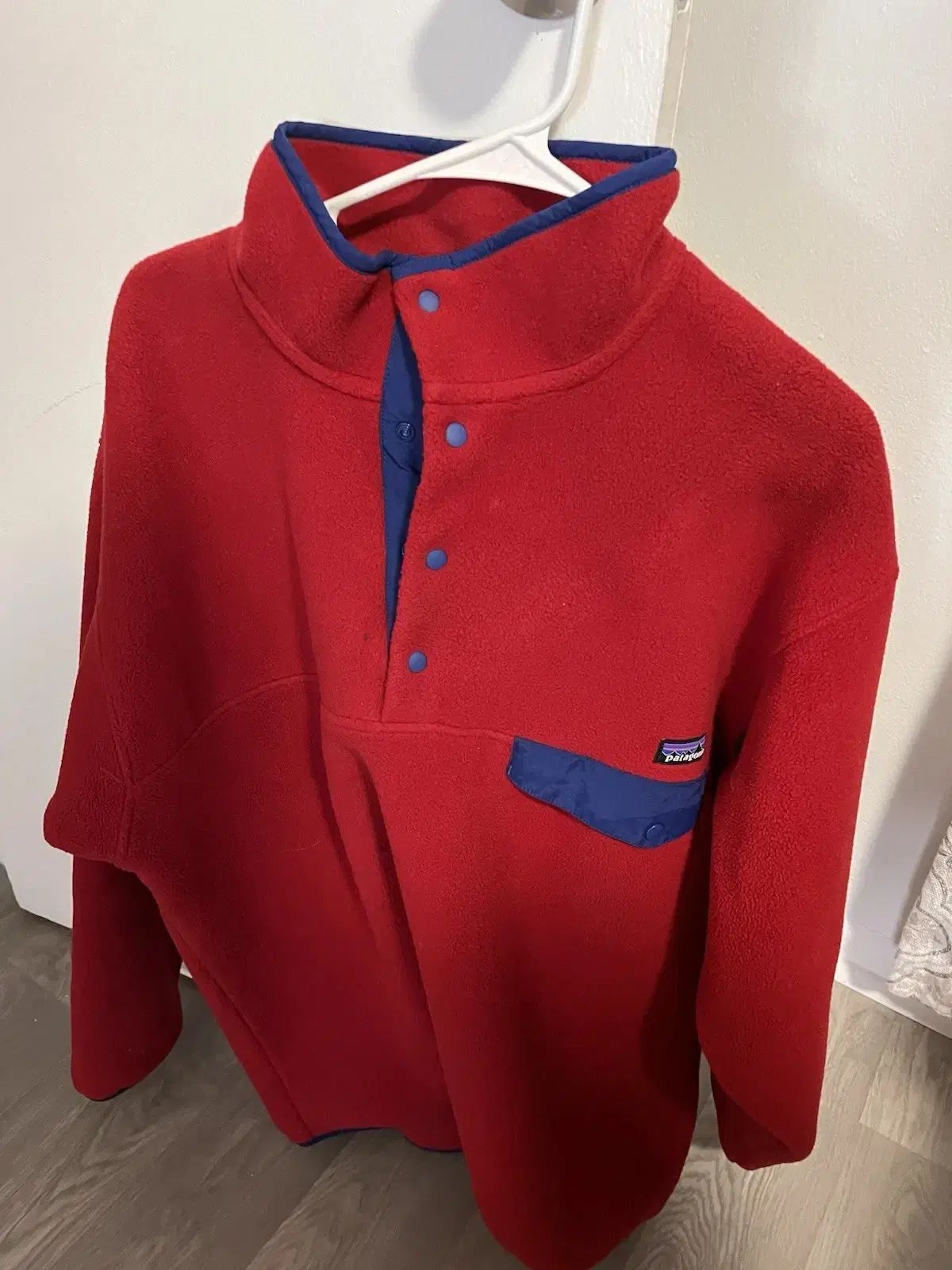 Patagonia SYNCHILLA スナップT レッド系 メンズ XS 【公式通販】