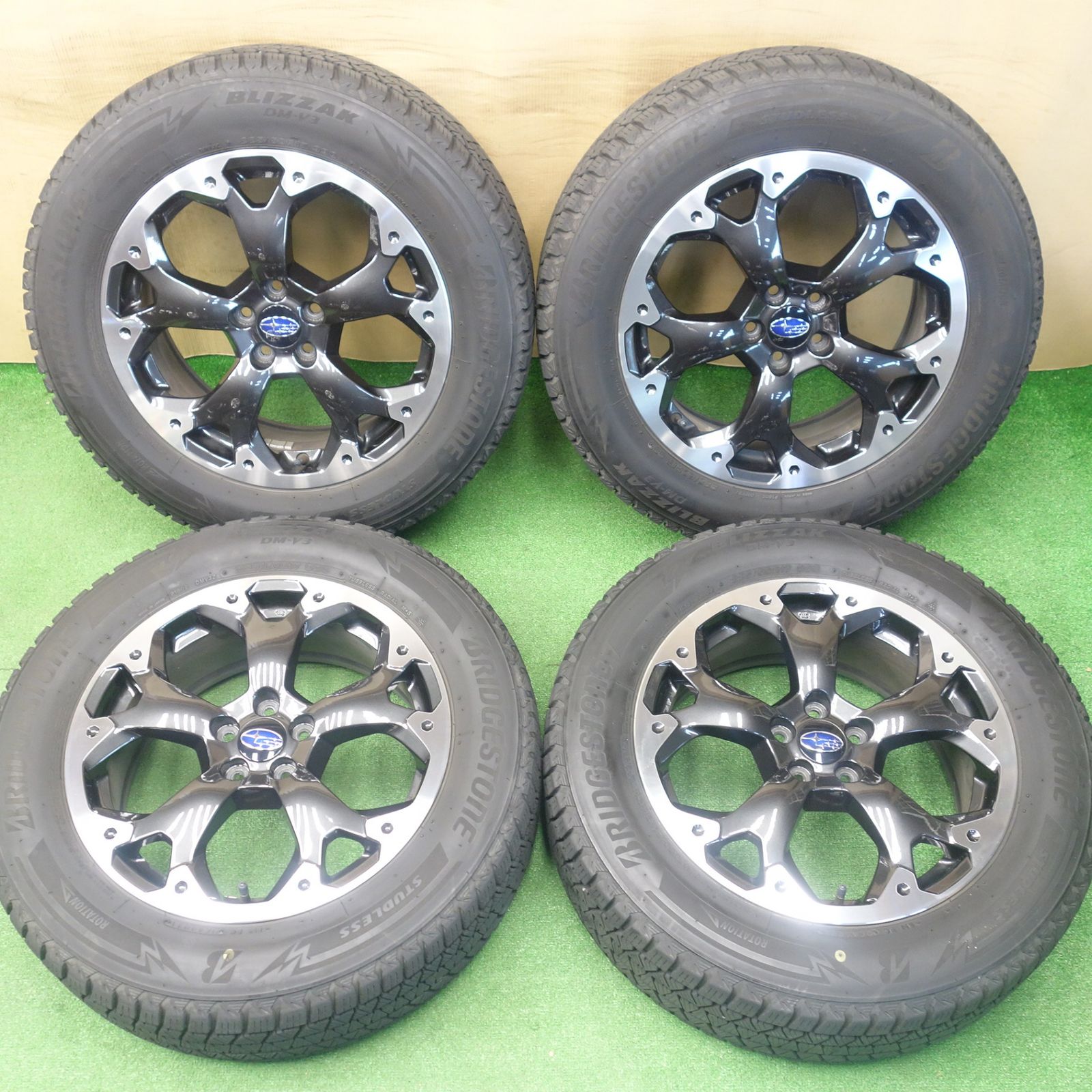 キレイ☆スバル XV GT系 純正 225/60R17 スタッドレス ブリヂストン 