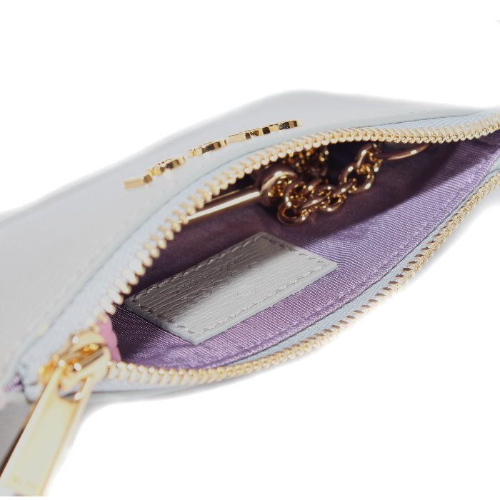 お値下げ!】 GUCCI グッチ スクリプト ジップ キーリング キーケース