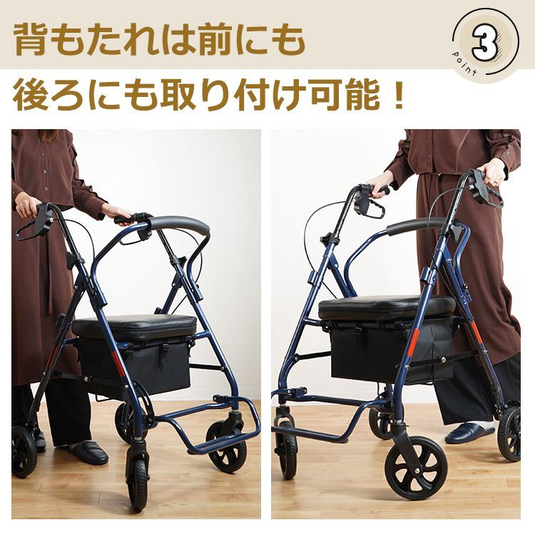シルバーカー 折りたたみ コンパクト ショッピングカート 買い物カート