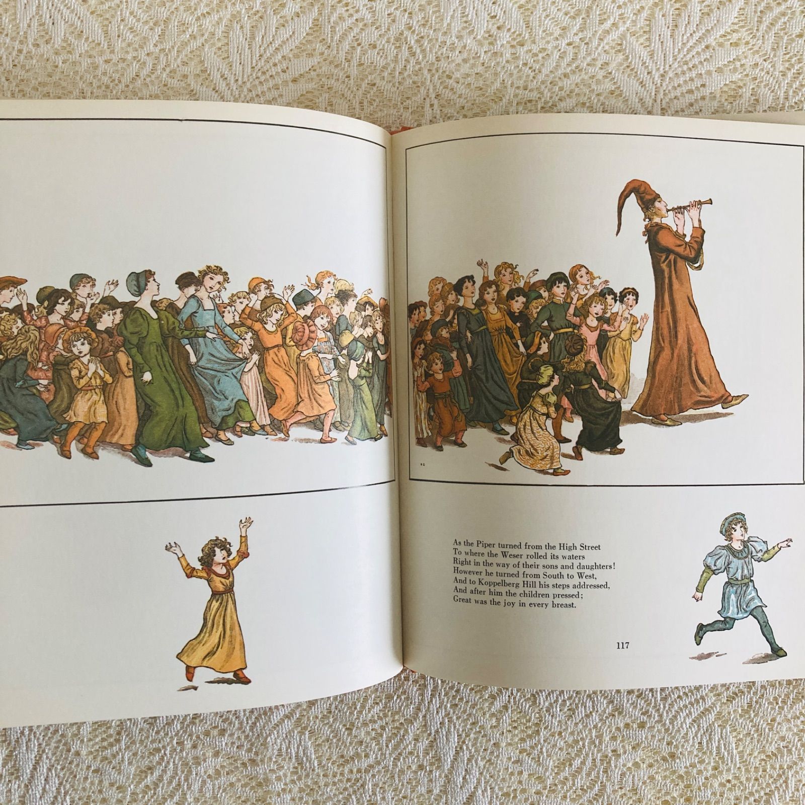NO371 稀少 古書 アンティーク 洋書 絵本　ケイト グリーナウェイ ケイト・グリーナウェイ作品集 The Kate Greenaway Book 洋書・古書