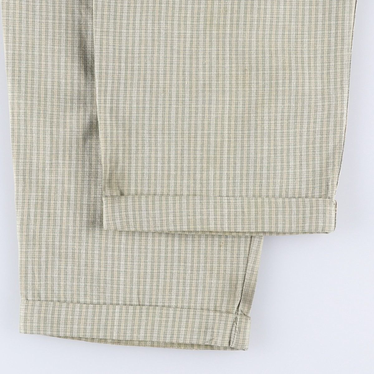 古着 ドッカーズ DOCKERS class A チェック柄 ツータック コットン
