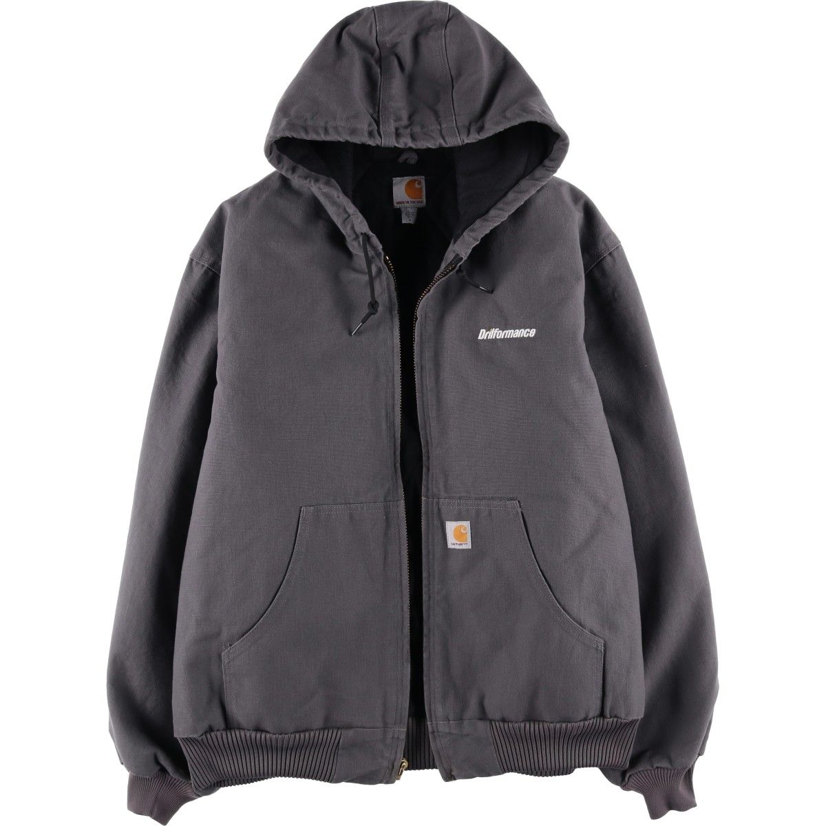 Carhartt WIP ジップアップ パーカー | グレー | FARFETCH JP 