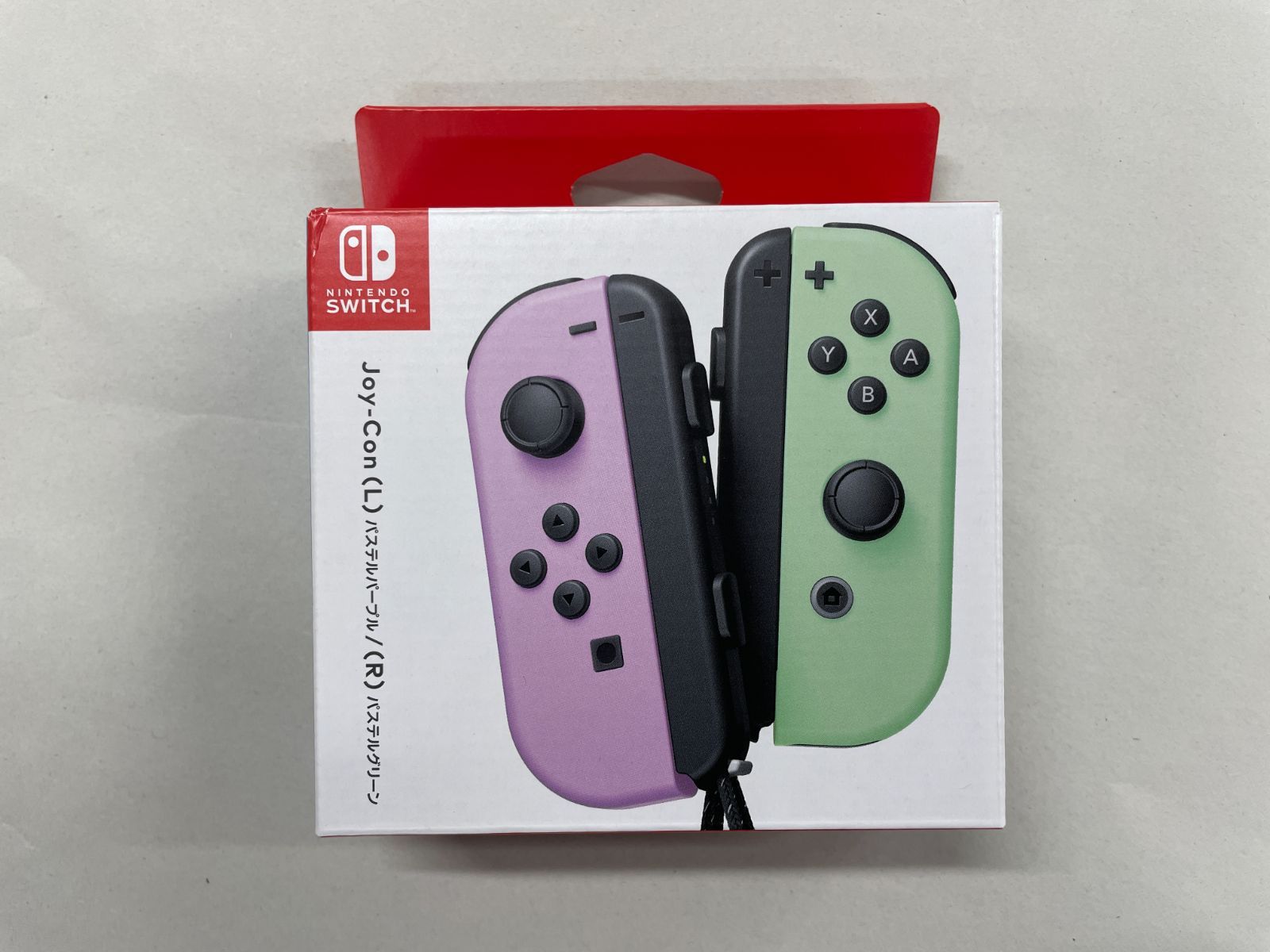 未開封・角潰れ】任天堂 Nintendo Switch Joy-Con (L)/(R) パステル