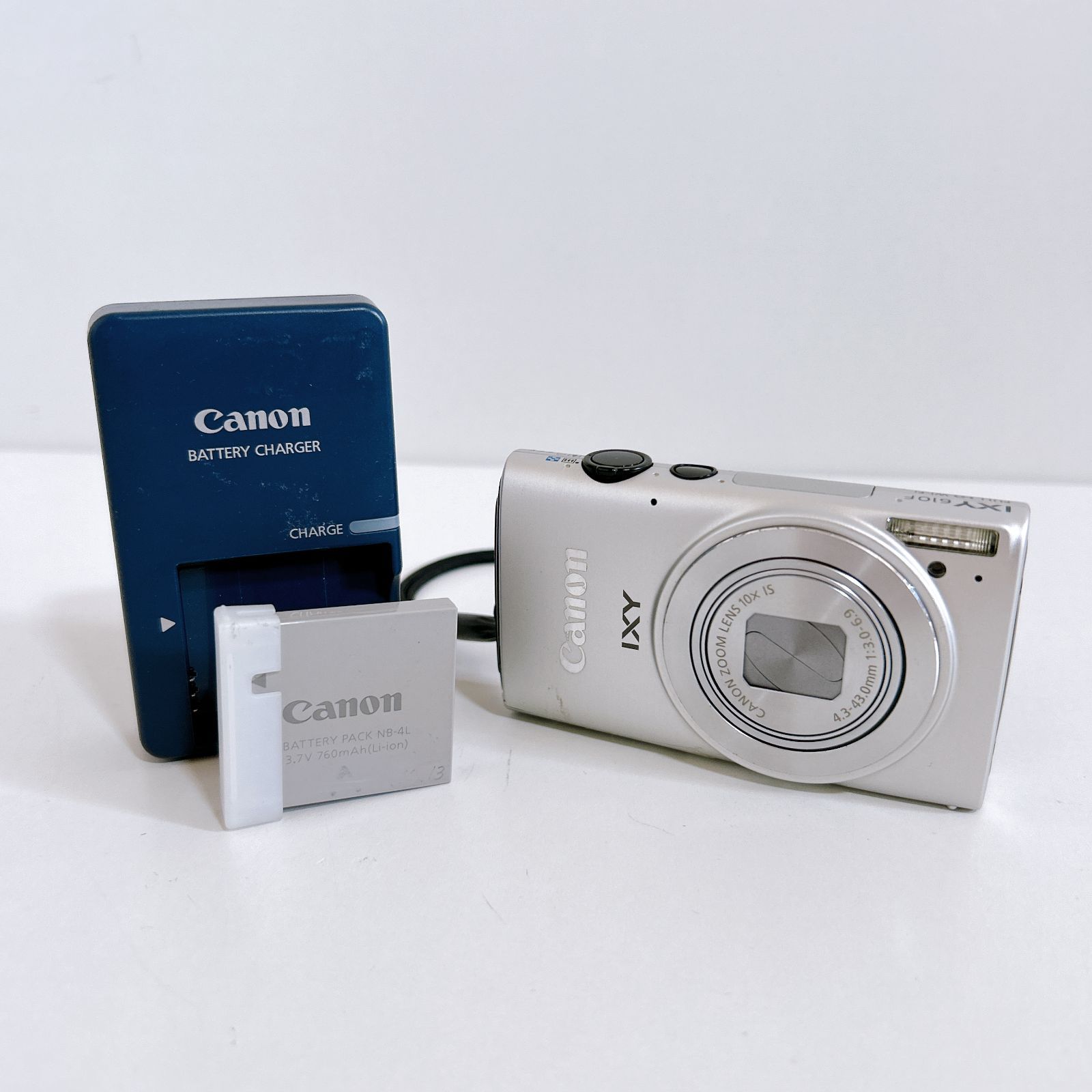 お値下げ ジャンク品 Canon デジタルカメラ IXY 610F シルバー 【公式