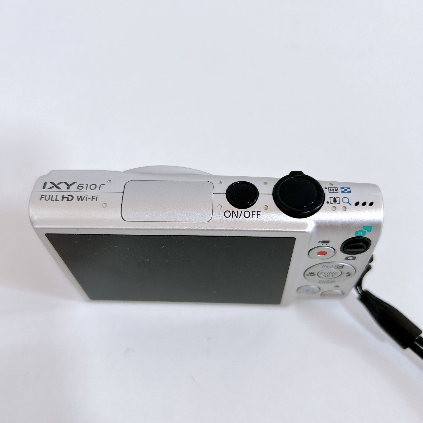 Canon IXY 610F カメラ コンデジ シルバー ジャンク SDカードなし