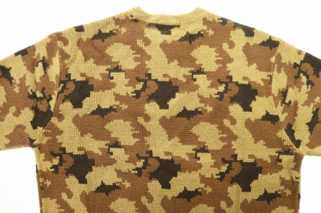 Supreme シュプリーム 16AW Camo Sweater 迷彩ニット シュプリーム 