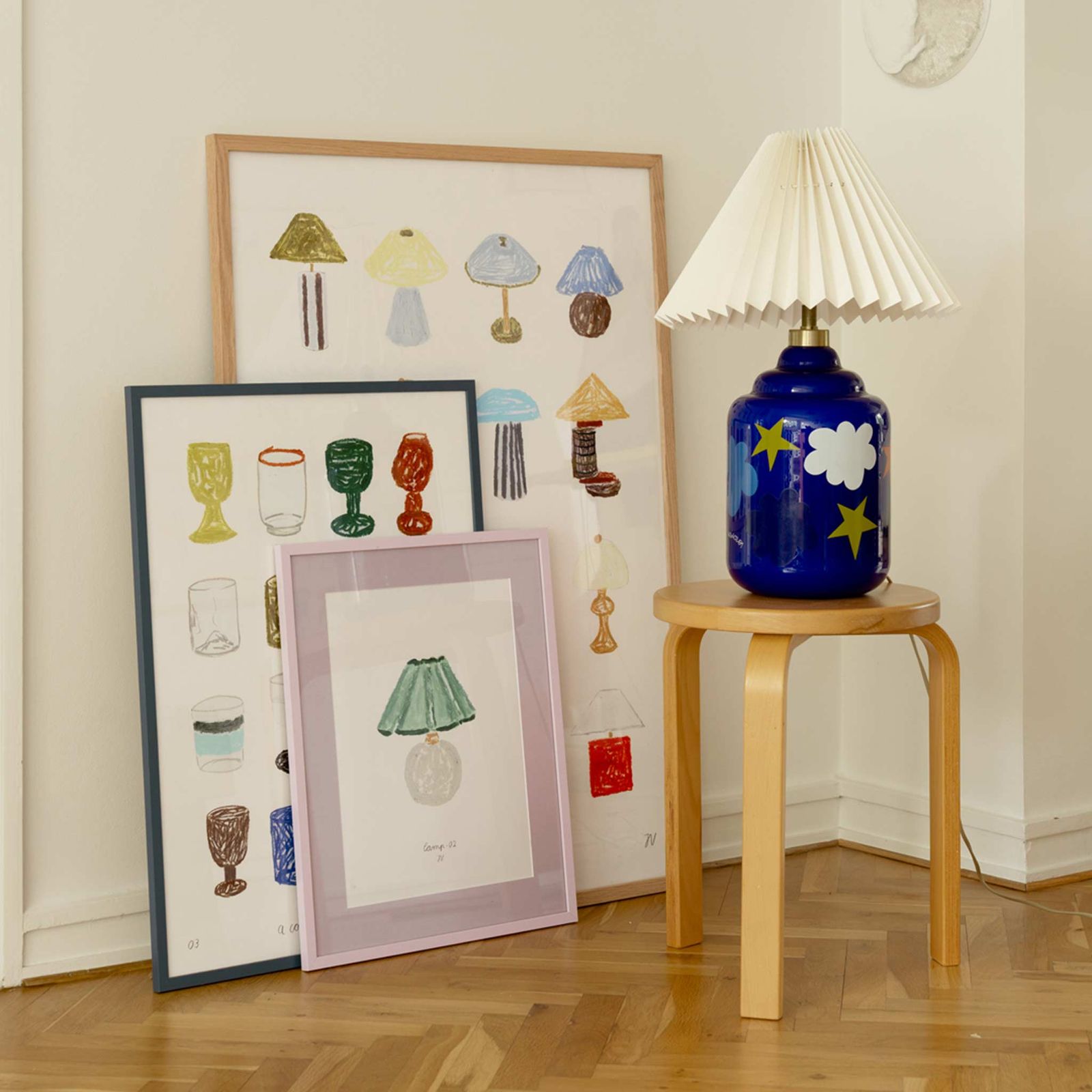 The Poster Club アートポスター 30×40cm Lamp 02 ポスタークラブ 北欧