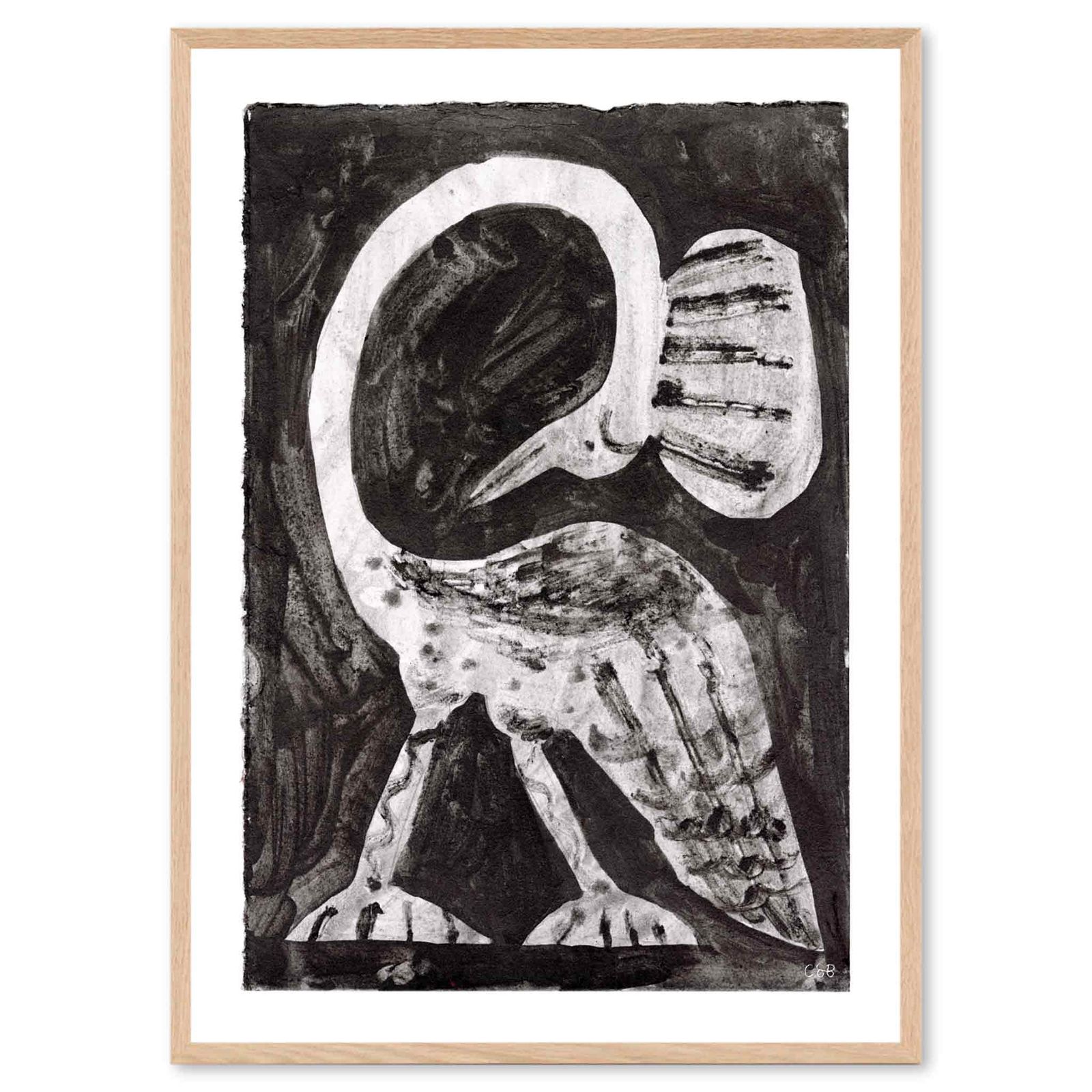 BABYL JOHN McMURTORIEポスターアート世界限定50 The Poster Club アートポスター 50×70cm Bird III ポスタークラブ