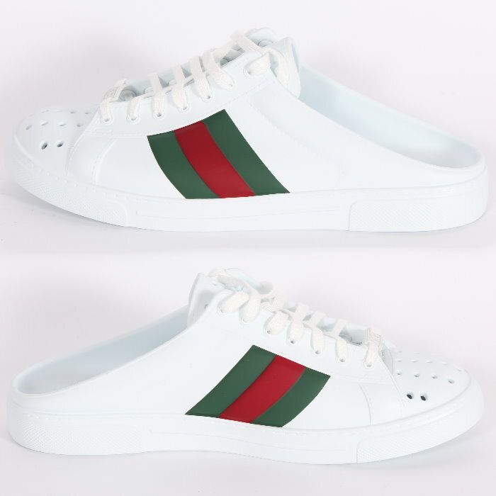 お値下げ!】 GUCCI グッチ エース ミュール 780288 J8700 9032 ラバー