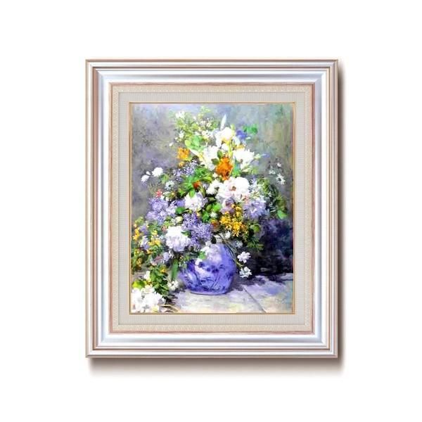 名画額縁 フレームセット F6AS ルノワール 「花瓶の花」 477×571×59mm