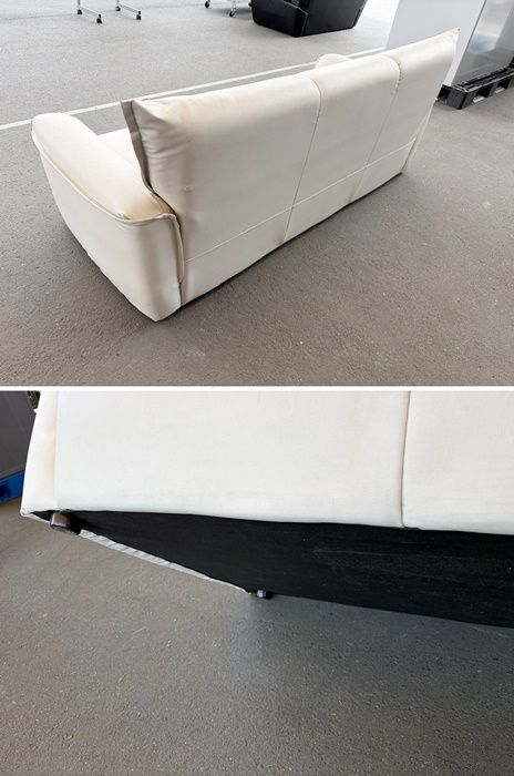 ３人掛けソファ オフホワイト