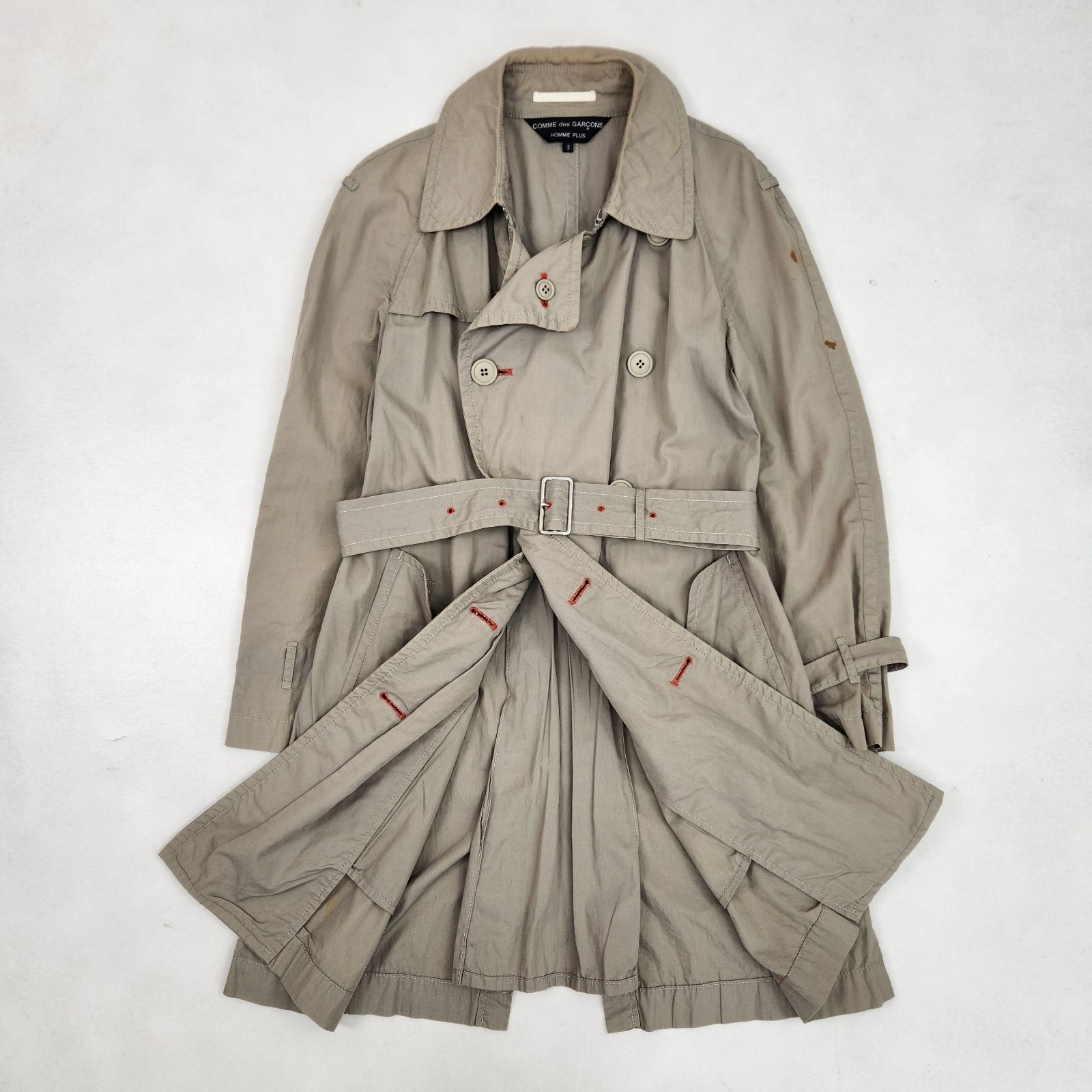 COMME des GARCONS HOMME PLUS トレンチコート コムデギャルソンオム