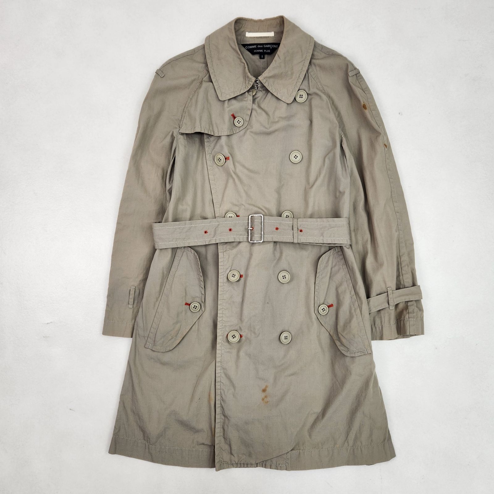 COMME des GARCONS HOMME PLUS トレンチコート コムデギャルソンオム