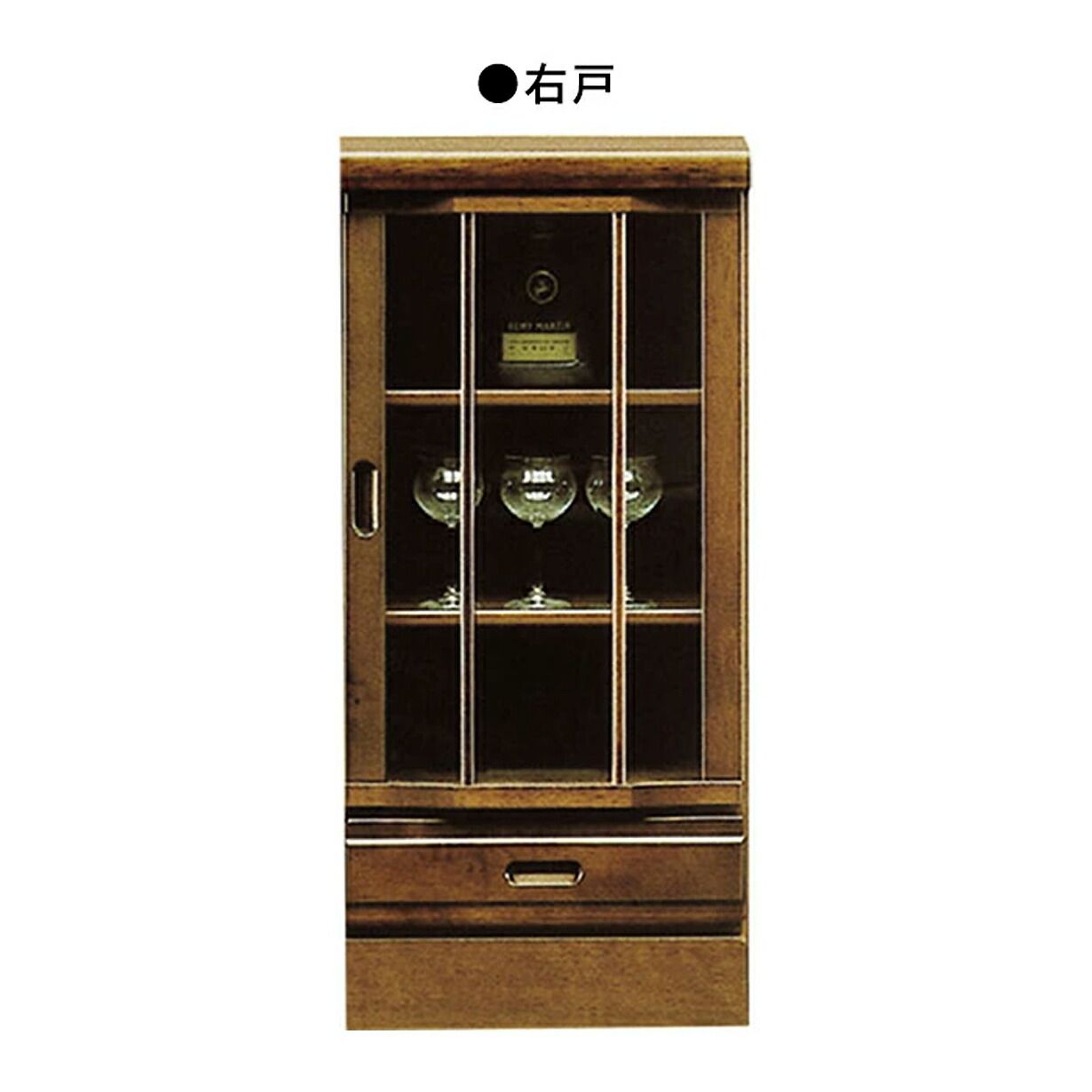 キャビネット リビングボード 完成品 幅45cm リビング収納 サイド 