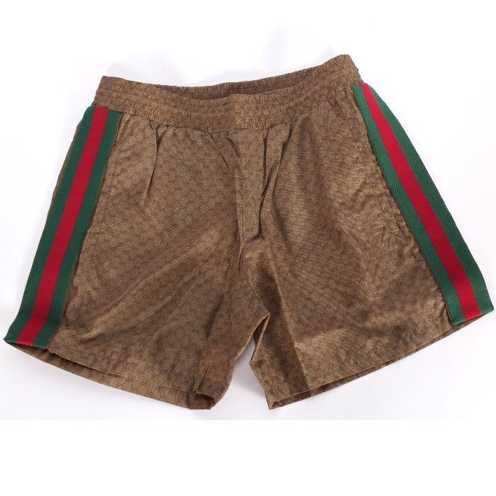 お値下げ!】 グッチ GUCCI ウォータープルーフ ナイロン スイムパンツ