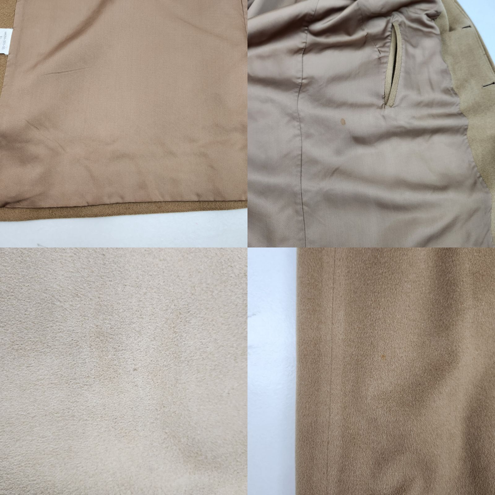 BURBERRY ステンカラーコート カシミヤ100% キャメル BURBERRYS