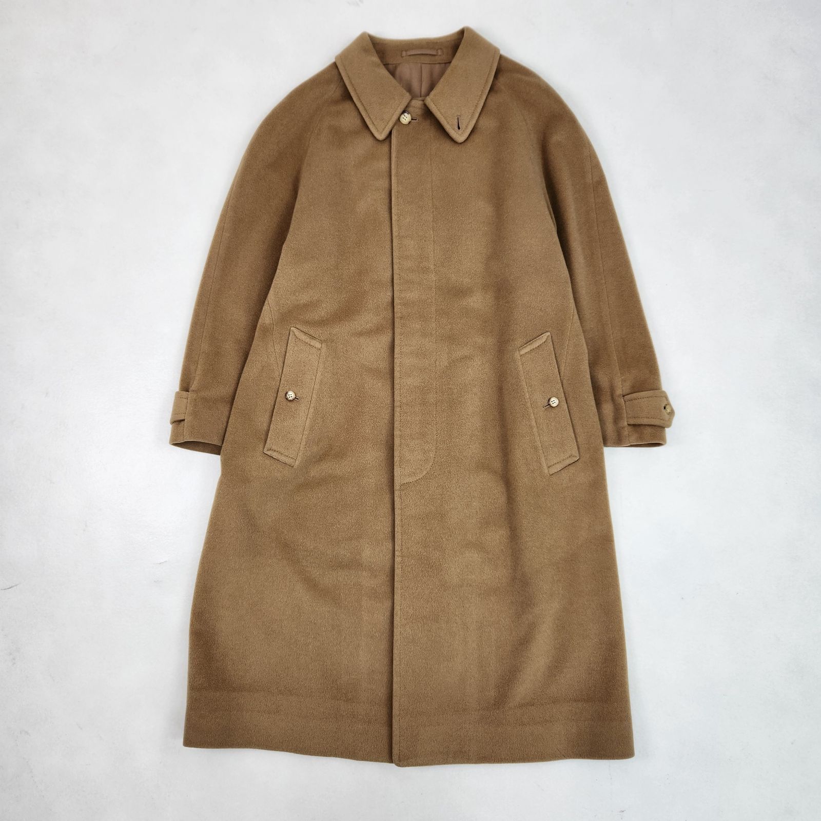 BURBERRY ステンカラーコート カシミヤ100% キャメル BURBERRYS