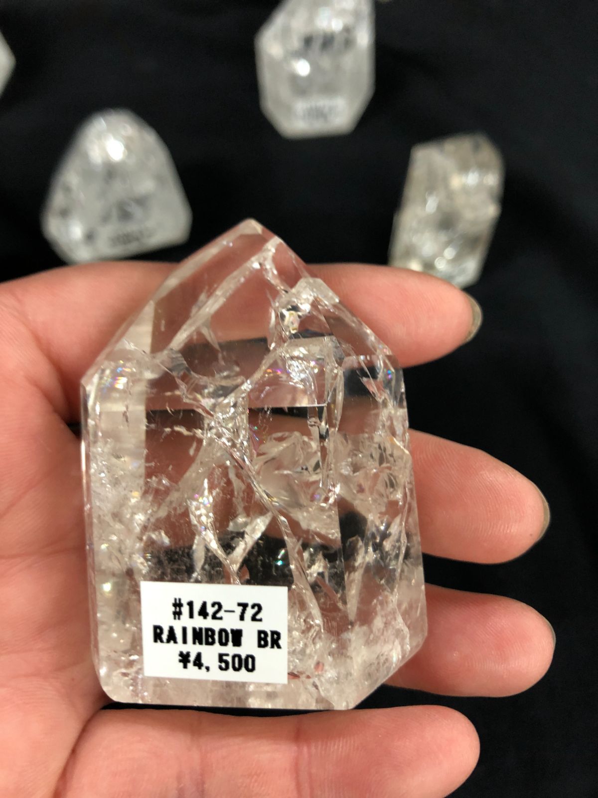 クラック水晶 アイリスクオーツ