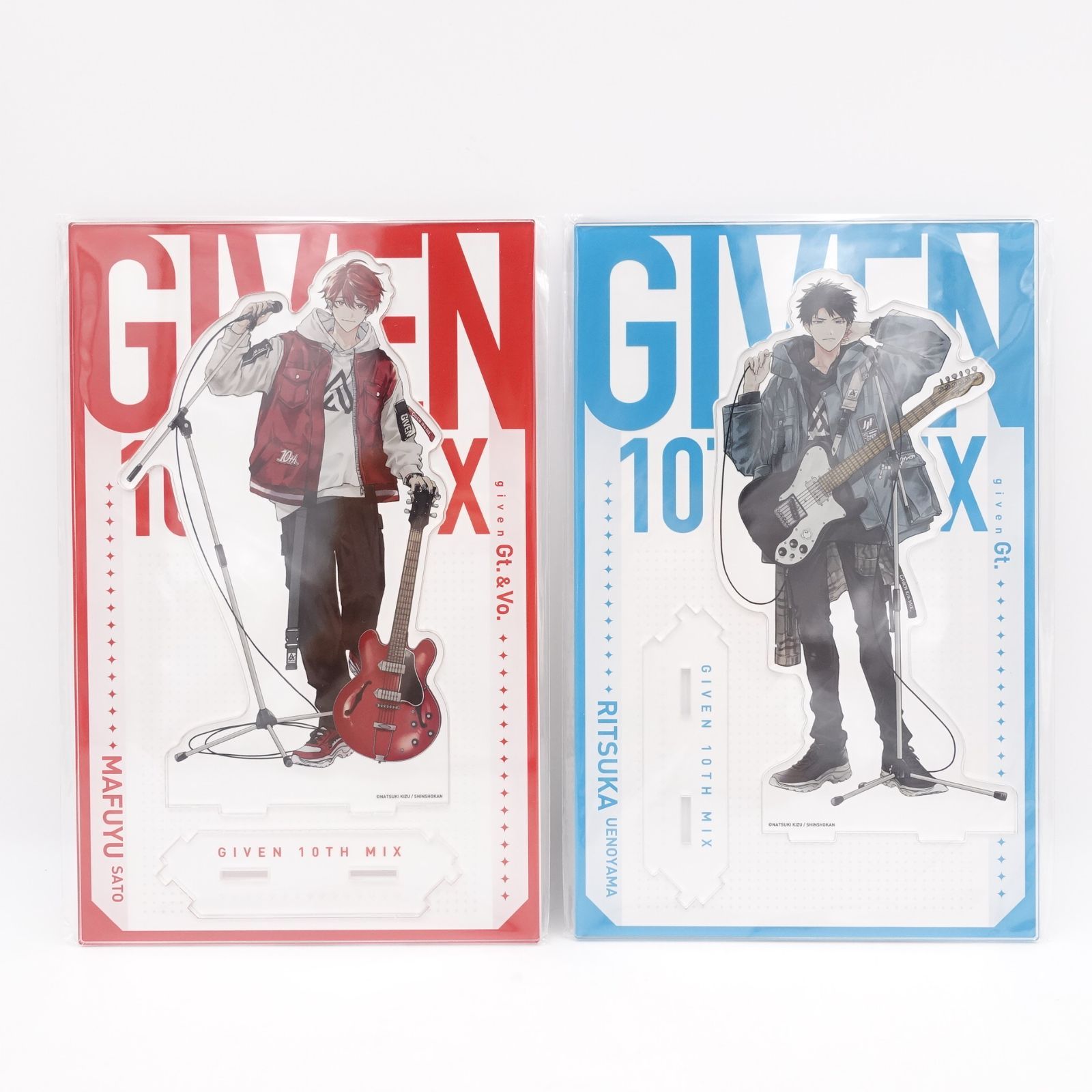 ギヴン 10th mix つながるBIGアクリルスタンド 立夏&真冬 2点セット