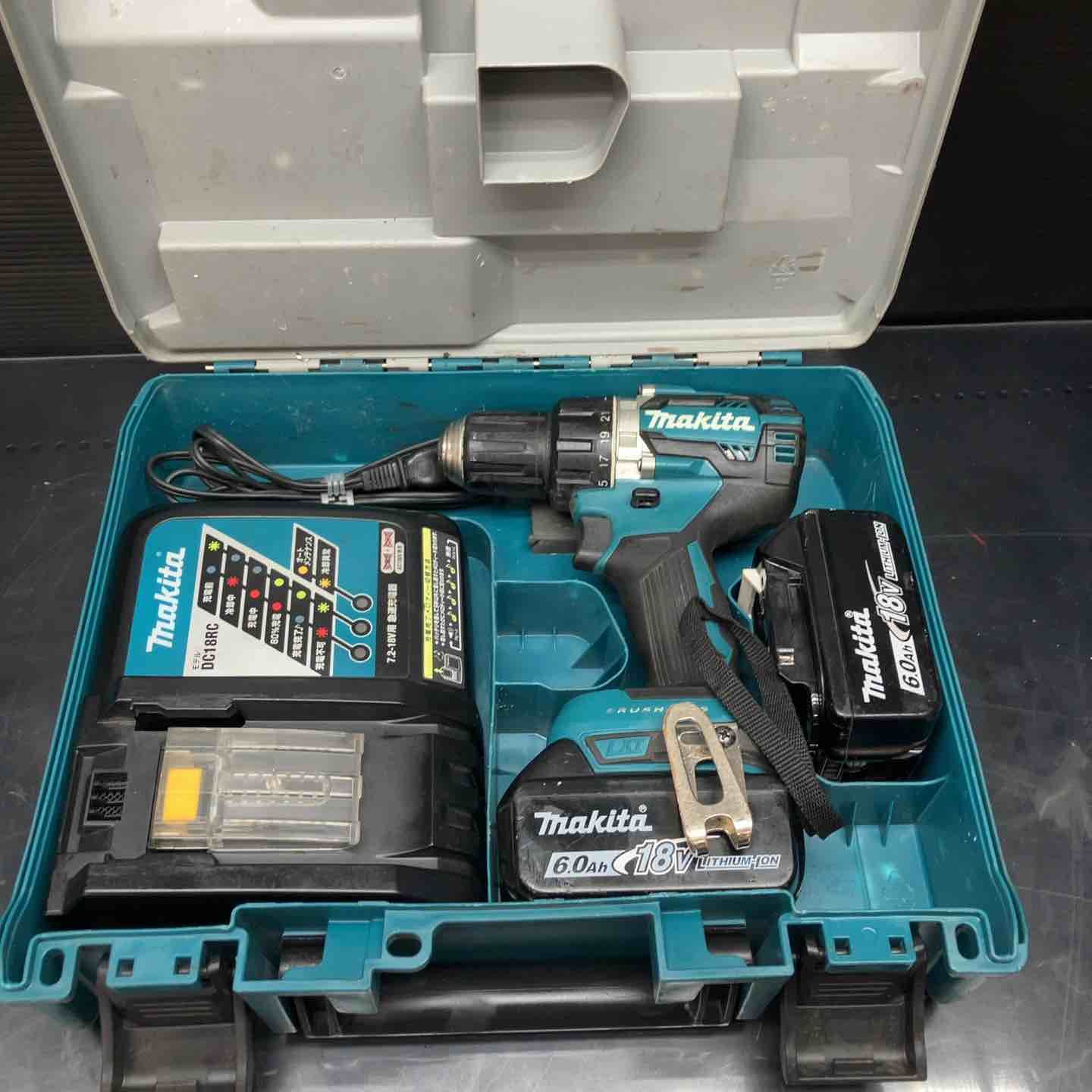 Makita DF484DRGX 電動ドライバードリル セット マキタ DF484DRGX 18V 