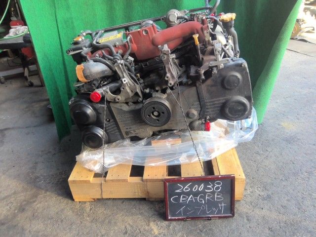 【中古】ジャンク、OH前提品 インプレッサ CBA-GRB エンジンASSY 10100BR850 自社品番260038 51E