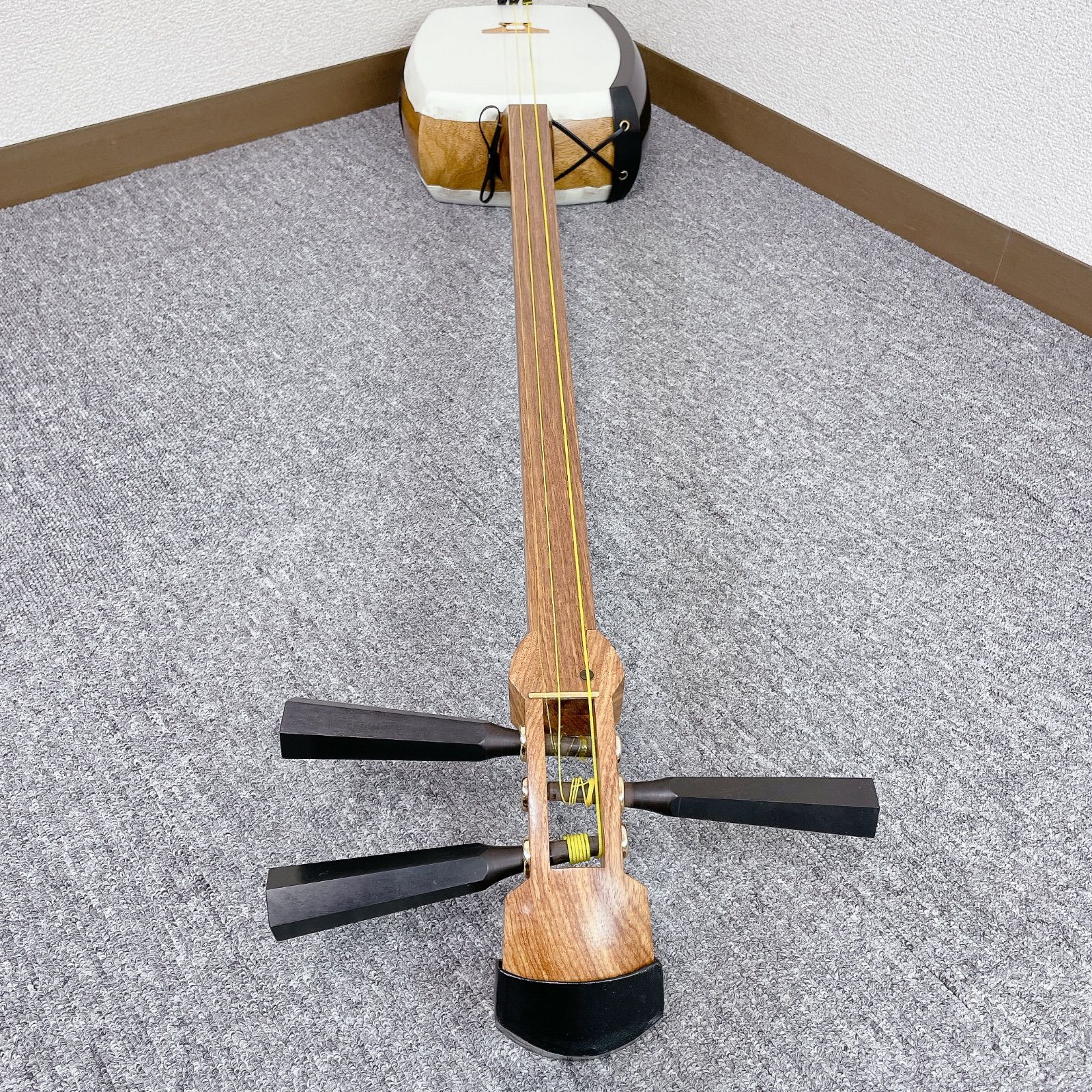 津軽三味線 花梨 丸打胴 東さわり 和楽器 三味線 - メルカリ