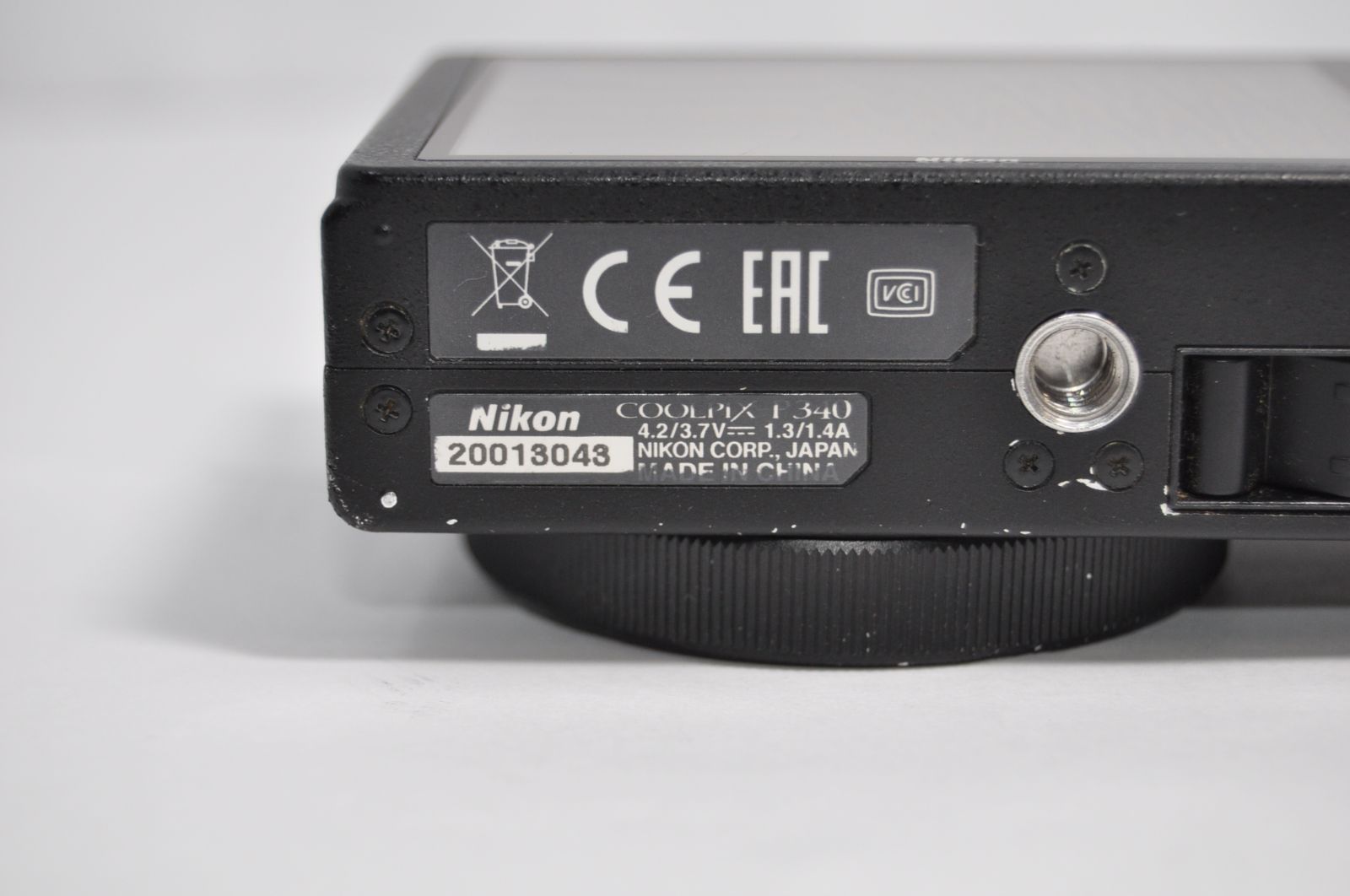 Nikon ニコン COOLPIX P340 ブラック - メルカリ