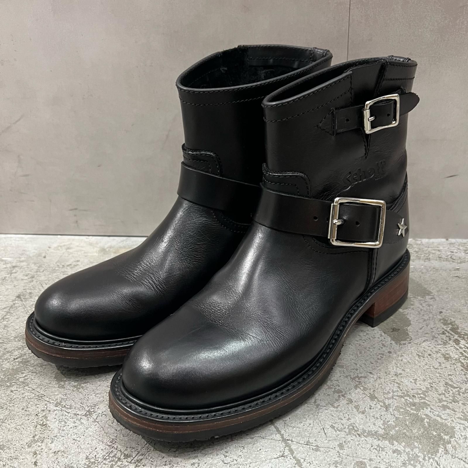 schott SHORT ENGINEER BOOTS ショートエンジニアブーツ レザー 