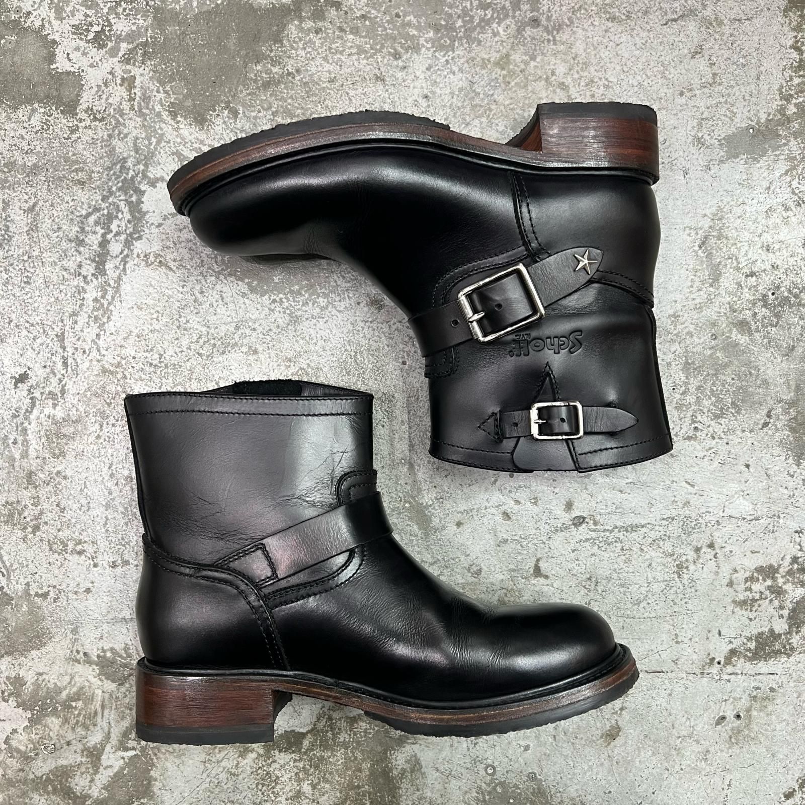 schott SHORT ENGINEER BOOTS ショートエンジニアブーツ レザー 