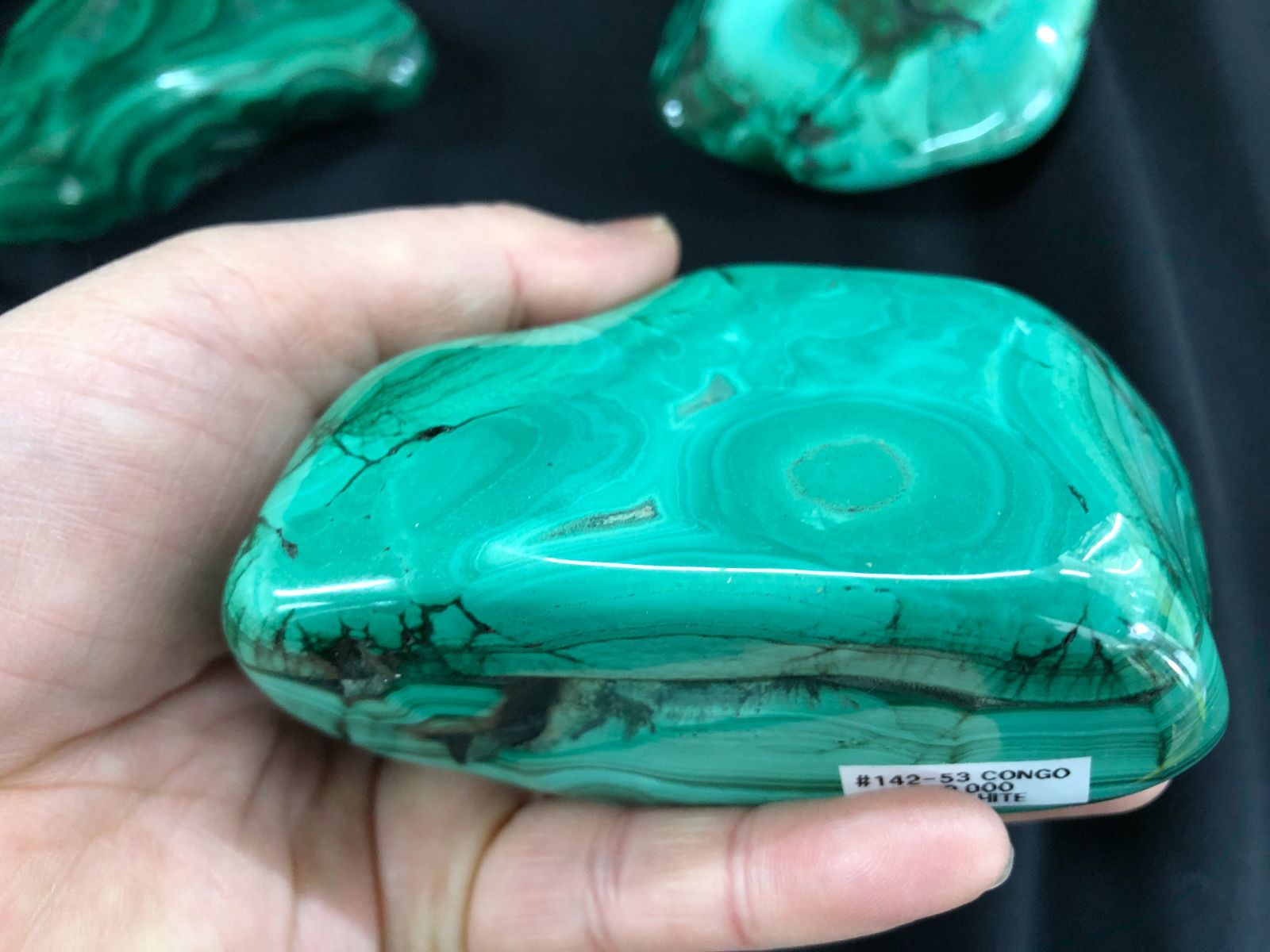 天然石マラカイトBOX|コンゴ産