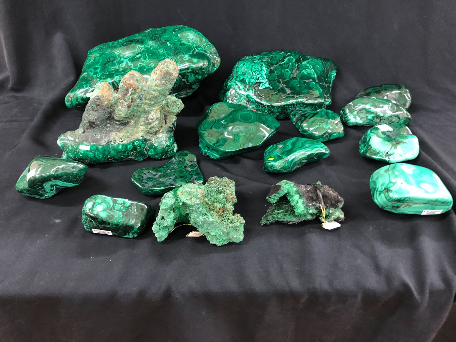 天然石マラカイトBOX|コンゴ産