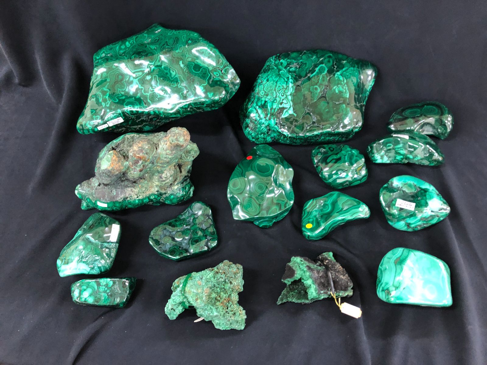 天然石マラカイトBOX|コンゴ産