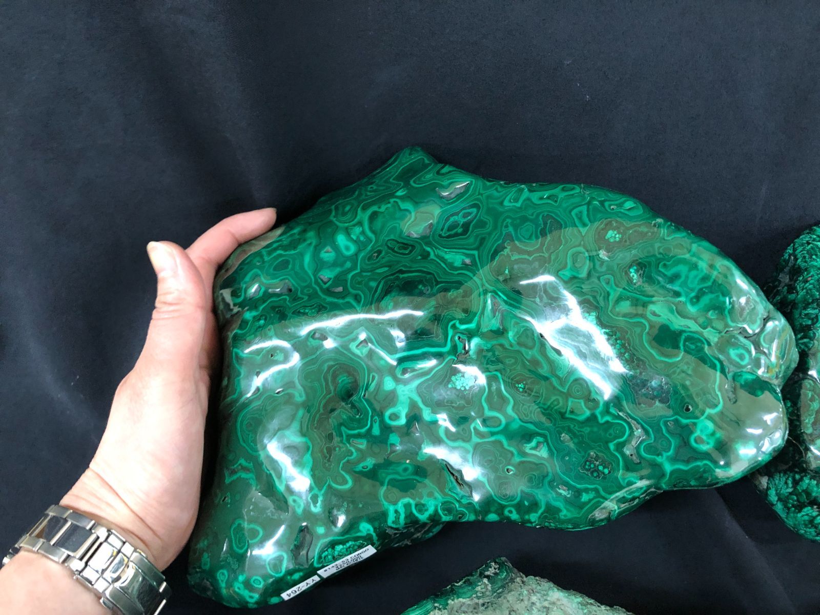 天然石マラカイトBOX|コンゴ産