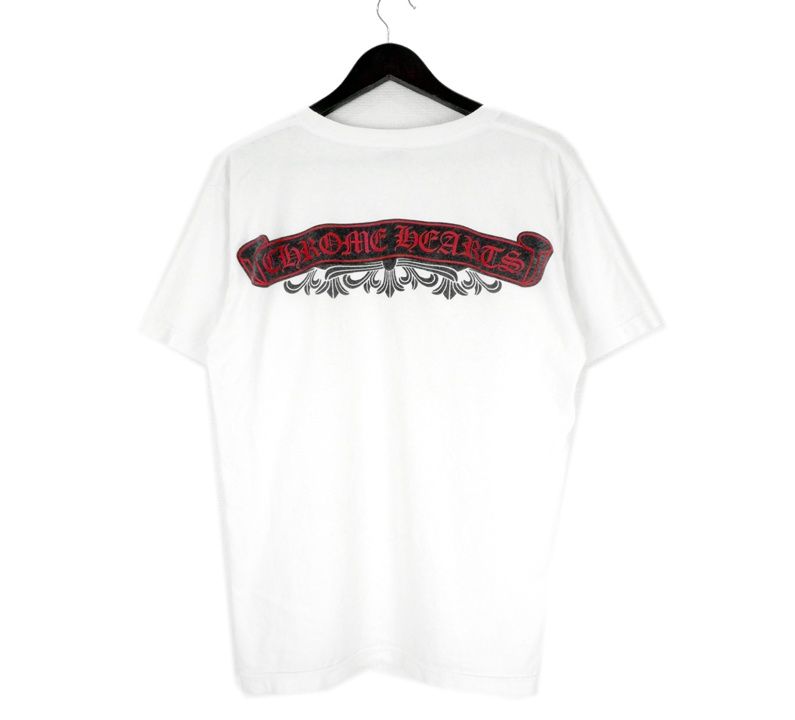 クロムハーツ CHROME HEARTS オールド スクロールラベル フローラル 