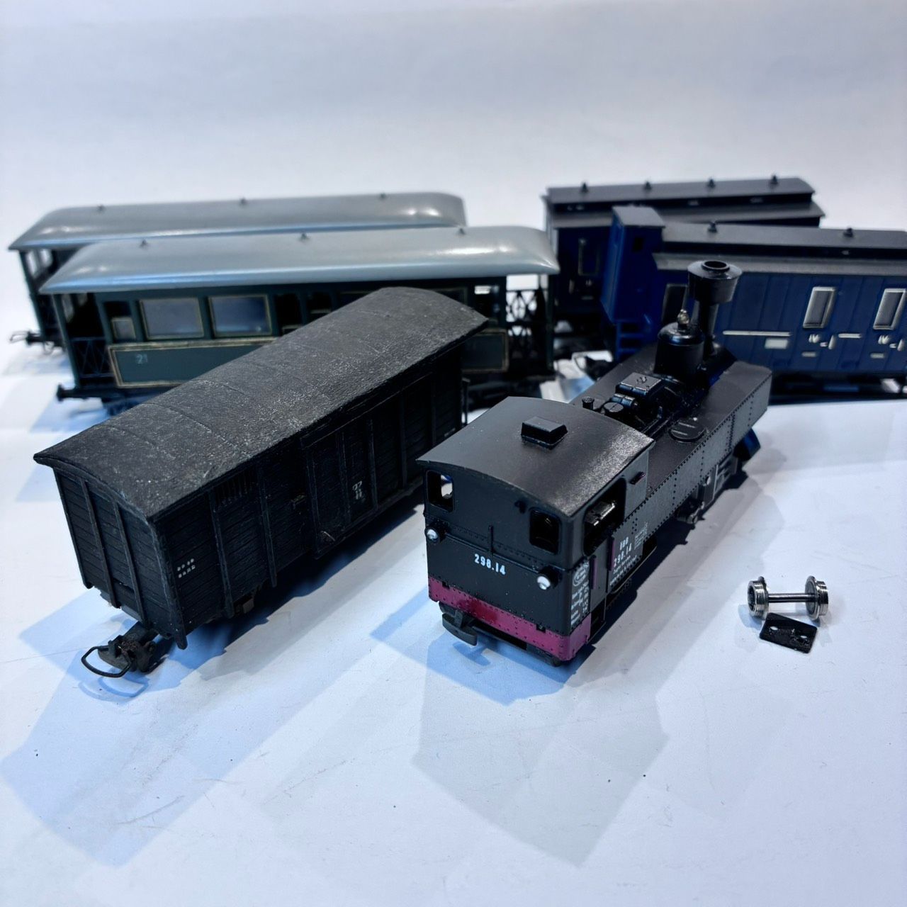 HOゲージ ジャンク 鉄道模型 蒸気機関車 Nゲージ 外国車両 -nゲージ