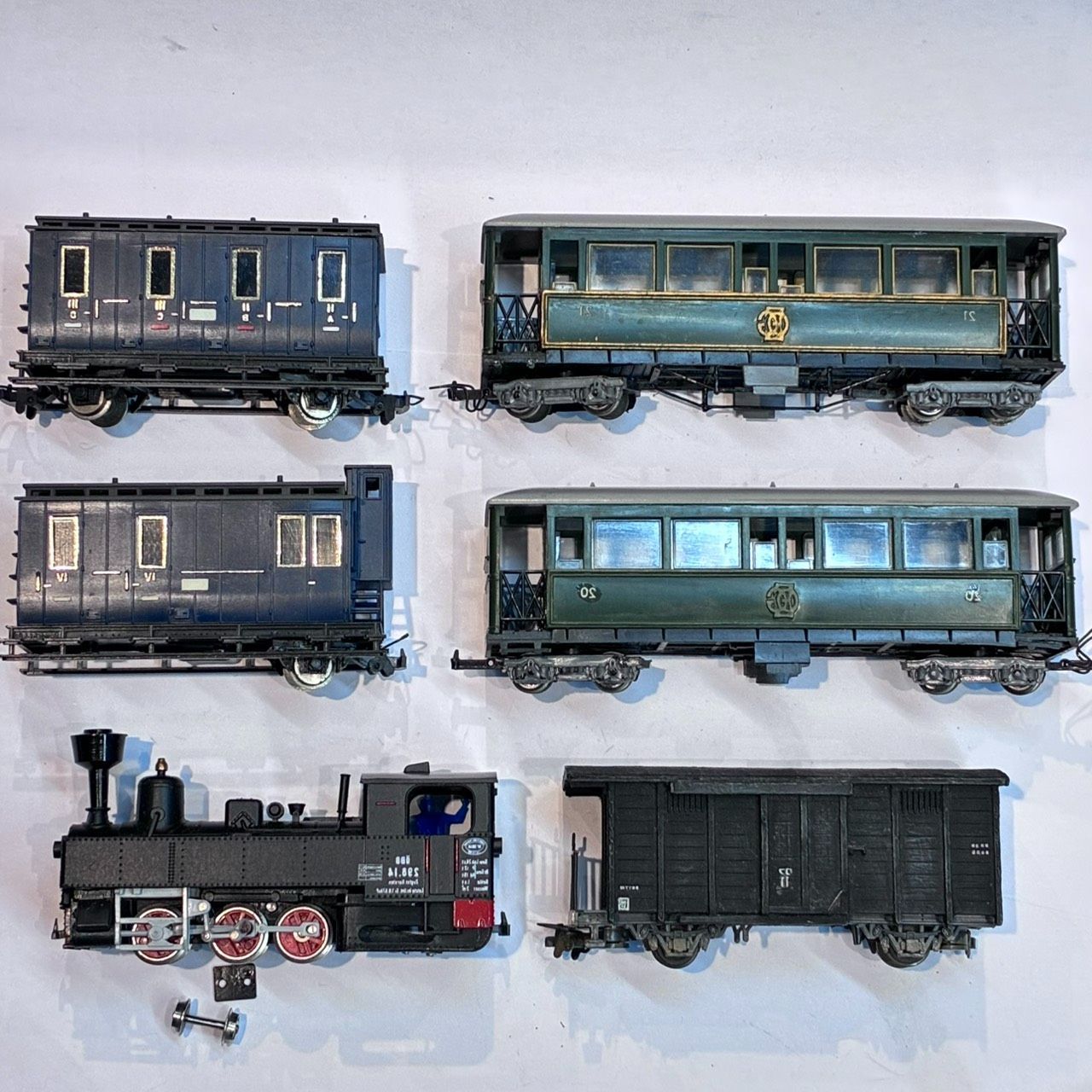 HOゲージ ジャンク 鉄道模型 蒸気機関車 Nゲージ 外国車両 -nゲージ
