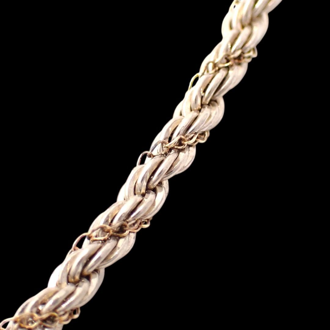 TIFFANY ティファニー ツイスト ロープ チェーン ブレスレット 925 14K