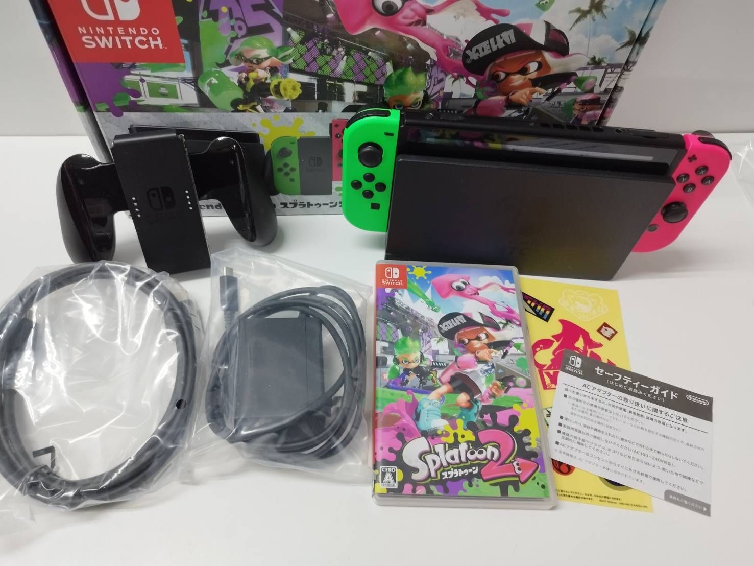 Nintendo Switch HAC-001/2017年製/HAC-S-KACEA/ソフト付き！ Nintendo