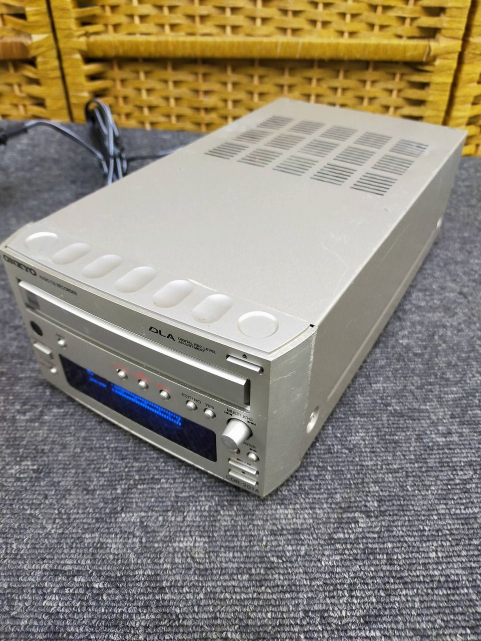 ONKYO INTEC155 カセットデッキ メタルテープ対応/ドルビーB/C HX PRO