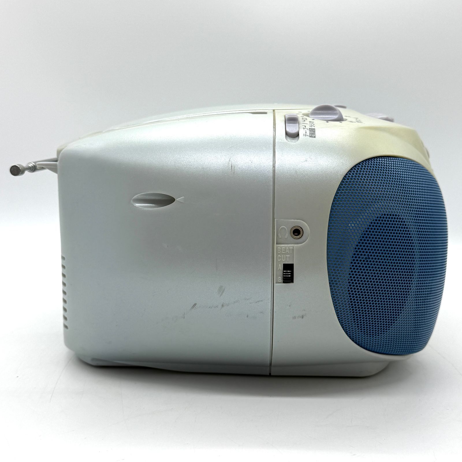 koizumi コイズミ　ヴィンテージ　ビンテージ　レトロ　クラシック　SZ コイズミ製 小泉成器 CDラジカセ SOUNDLOOK SAD-4912 ジャンク品 昭和