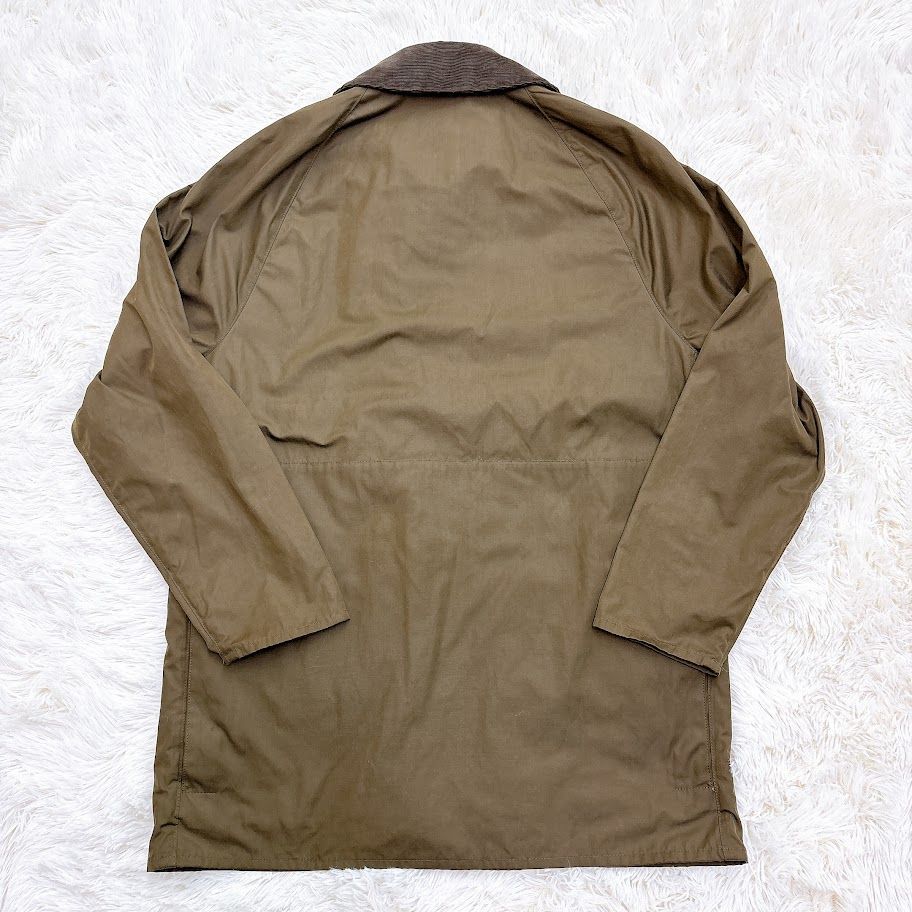 美品】 Barbour バブアー BEAMS F 別注 BEDALE ビデイル ピーチスキン 