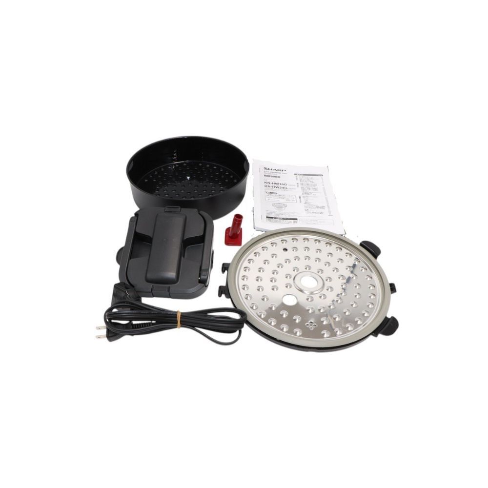 シャープ ホットクック KN-HW24G-R 無水調理鍋 ヘルシオ 電気鍋 2.4L